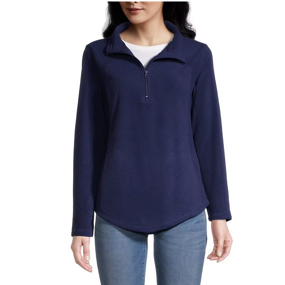 Quarter zip pullover